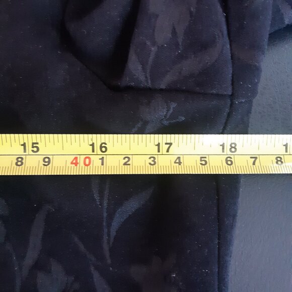 Cleo SZ 10 Black 2 Piece Jacket & Sleeveless Tank Dress - Picture 8 of 15